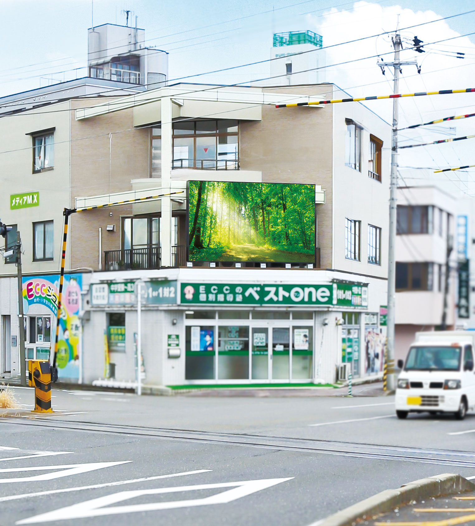 屋外用LEDビジョン